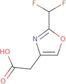 2-[2-(Difluoromethyl)-1,3-oxazol-4-yl]acetic acid