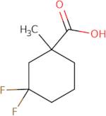 3,3-Difluoro-1-methylcyclohexane-1-carboxylic acid