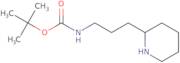 tert-Butyl N-[3-(piperidin-2-yl)propyl]carbamate