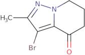 3-Bromo-2-methyl-6,7-dihydro-5H-pyrazolo[1,5-a]pyridin-4-one