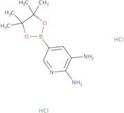 5-(4,4,5,5-Tetramethyl-[1,3,2]dioxaborolan-2-yl)-pyridine-2,3-diamine dihydrochloride