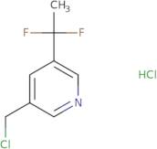 3-(Chloromethyl)-5-(1,1-difluoroethyl)pyridine hydrochloride