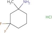 3,3-Difluoro-1-methylcyclohexan-1-amine hydrochloride