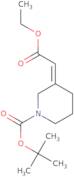 tert-Butyl (3Z)-3-(2-ethoxy-2-oxoethylidene)piperidine-1-carboxylate