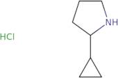 2-Cyclopropylpyrrolidine hydrochloride