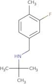 tert-Butyl[(3-fluoro-4-methylphenyl)methyl]amine