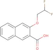 3-(2,2-Difluoroethoxy)naphthalene-2-carboxylic acid