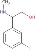 2-(3-Fluorophenyl)-2-(methylamino)ethan-1-ol