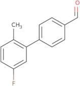 4-(3-Fluoro-6-methylphenyl)benzaldehyde