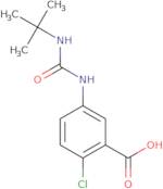 5-[(tert-Butylcarbamoyl)amino]-2-chlorobenzoic acid