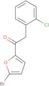 1-(5-Bromofuran-2-yl)-2-(2-chlorophenyl)ethan-1-one
