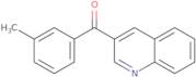 3-(3-Methylbenzoyl)quinoline