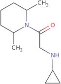 2-(Cyclopropylamino)-1-(2,6-dimethylpiperidin-1-yl)ethanone