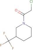 2-Chloro-1-[3-(trifluoromethyl)piperidin-1-yl]ethan-1-one