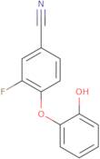 3-Fluoro-4-(2-hydroxyphenoxy)benzonitrile