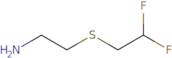 2-[(2,2-Difluoroethyl)sulfanyl]ethan-1-amine