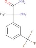 2-Amino-2-[3-(trifluoromethyl)phenyl]propanamide