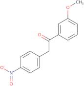 1-(3-Methoxyphenyl)-2-(4-nitrophenyl)ethan-1-one