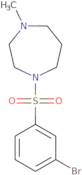 1-(3-Bromobenzenesulfonyl)-4-methyl-1,4-diazepane