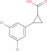 2-(3,5-Dichlorophenyl)cyclopropane-1-carboxylic acid