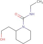 N-Ethyl-2-(2-hydroxyethyl)piperidine-1-carboxamide