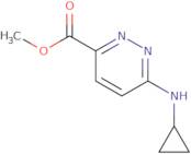 Methyl 6-(cyclopropylamino)pyridazine-3-carboxylate