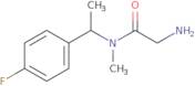 2-Amino-N-[1-(4-fluoro-phenyl)-ethyl]-N-methyl-acetamide