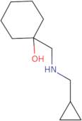 1-{[(Cyclopropylmethyl)amino]methyl}cyclohexan-1-ol