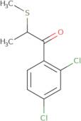 1-(2,4-Dichlorophenyl)-2-methylsulfanylpropan-1-one