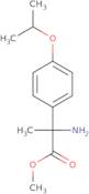 Methyl 2-amino-2-(4-isopropoxyphenyl)propanoate