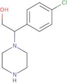 2-(4-Chlorophenyl)-2-(piperazin-1-yl)ethan-1-ol