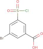 3-Bromo-5-(chlorosulfonyl)benzoic acid