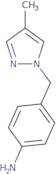 4-[(4-Methyl-1H-pyrazol-1-yl)methyl]aniline