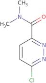 6-Chloro-N,N-dimethylpyridazine-3-carboxamide