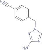 4-[(3-Amino-1H-1,2,4-triazol-1-yl)methyl]benzonitrile