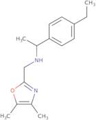 [(Dimethyl-1,3-oxazol-2-yl)methyl][1-(4-ethylphenyl)ethyl]amine