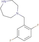 1-[(2,5-Difluorophenyl)methyl]-1,4-diazepane