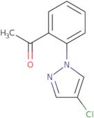 1-[2-(4-Chloropyrazol-1-yl)phenyl]ethanone