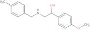 1-(4-Methoxyphenyl)-2-{[(4-methylphenyl)methyl]amino}ethan-1-ol