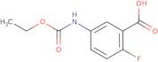 5-[(Ethoxycarbonyl)amino]-2-fluorobenzoic acid