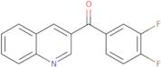 3-(3,4-Difluorobenzoyl)quinoline