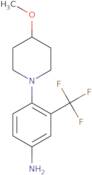 4-(4-Methoxypiperidin-1-yl)-3-(trifluoromethyl)aniline