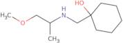 1-{[(1-Methoxypropan-2-yl)amino]methyl}cyclohexan-1-ol