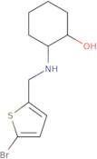 2-[(5-Bromothiophen-2-yl)methylamino]cyclohexan-1-ol