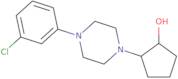 2-[4-(3-Chlorophenyl)piperazin-1-yl]cyclopentan-1-ol