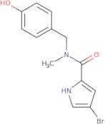 4-Bromo-N-[(4-hydroxyphenyl)methyl]-N-methyl-1H-pyrrole-2-carboxamide