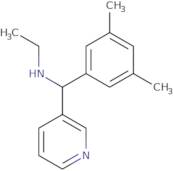 [(3,5-Dimethylphenyl)(pyridin-3-yl)methyl](ethyl)amine