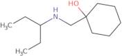 1-{[(Pentan-3-yl)amino]methyl}cyclohexan-1-ol