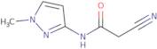 2-Cyano-N-(1-methyl-1H-pyrazol-3-yl)acetamide