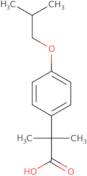 2-Methyl-2-[4-(2-methylpropoxy)phenyl]propanoic acid